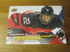 2019-20 Upper Deck Series 2 UD Canvas #C264 Jack Studnicka Program of Excellence